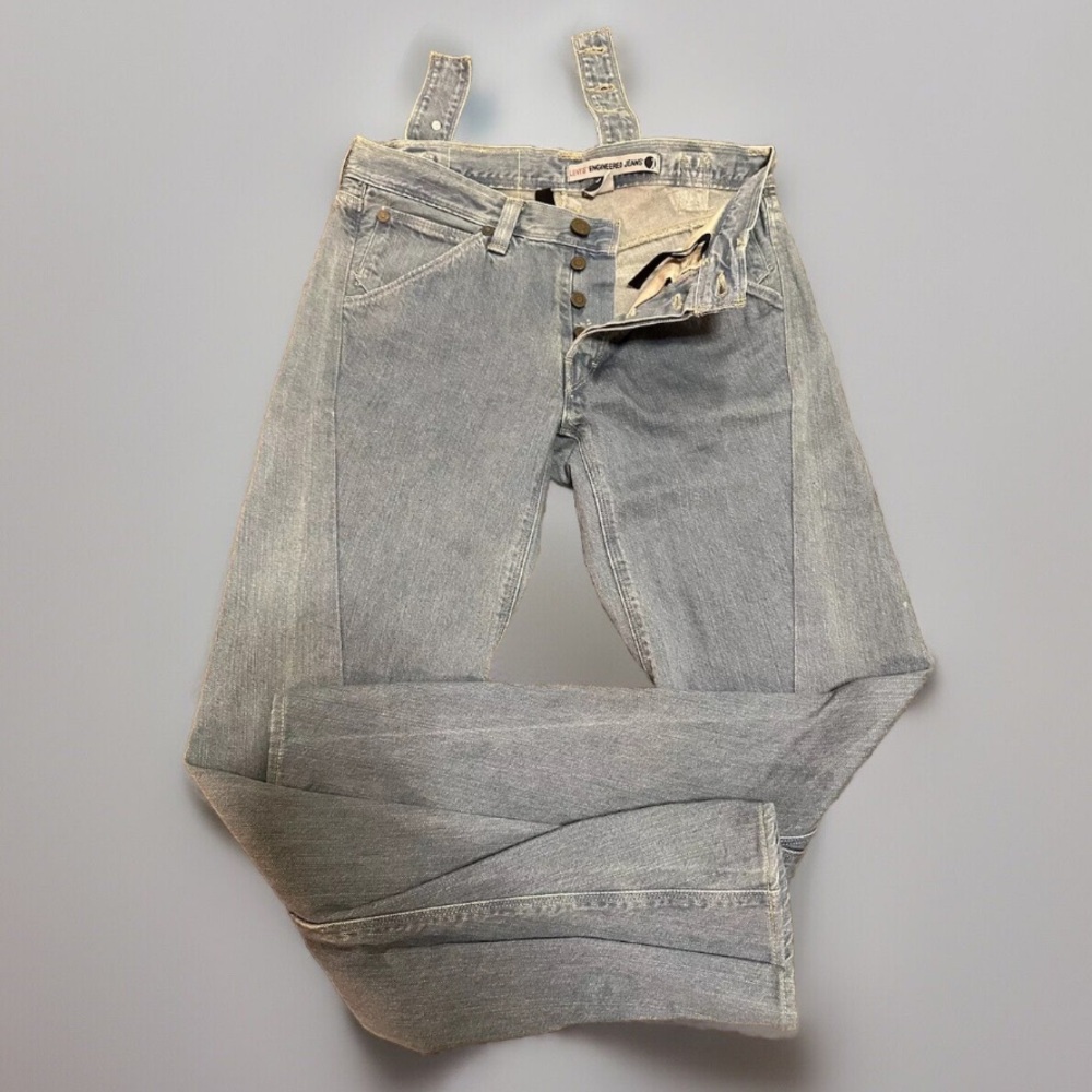 RARE Men’s Vtg 1999 Levi’s Engineered Twister Leg Button fly Denim Jeans